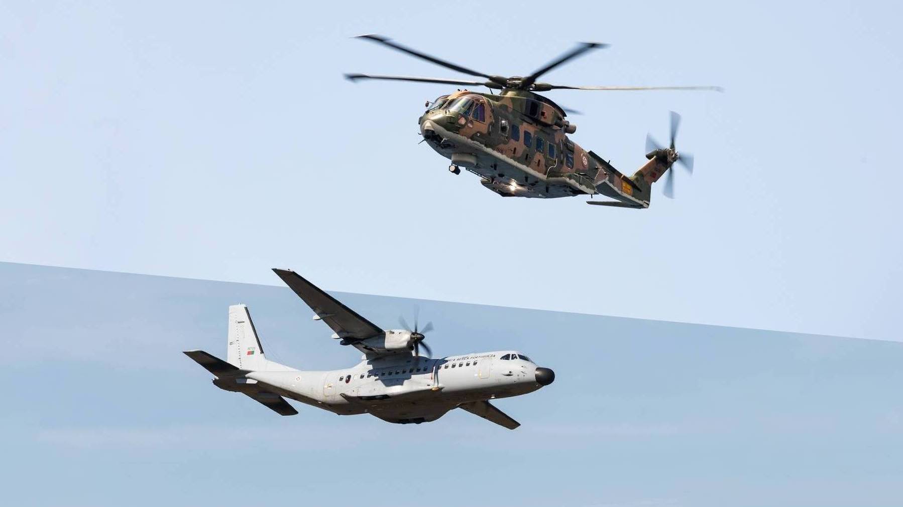 Força Aérea: 81 pessoas transportadas em 31 dias Força Aérea: 81 pessoas transportadas em 31 dias