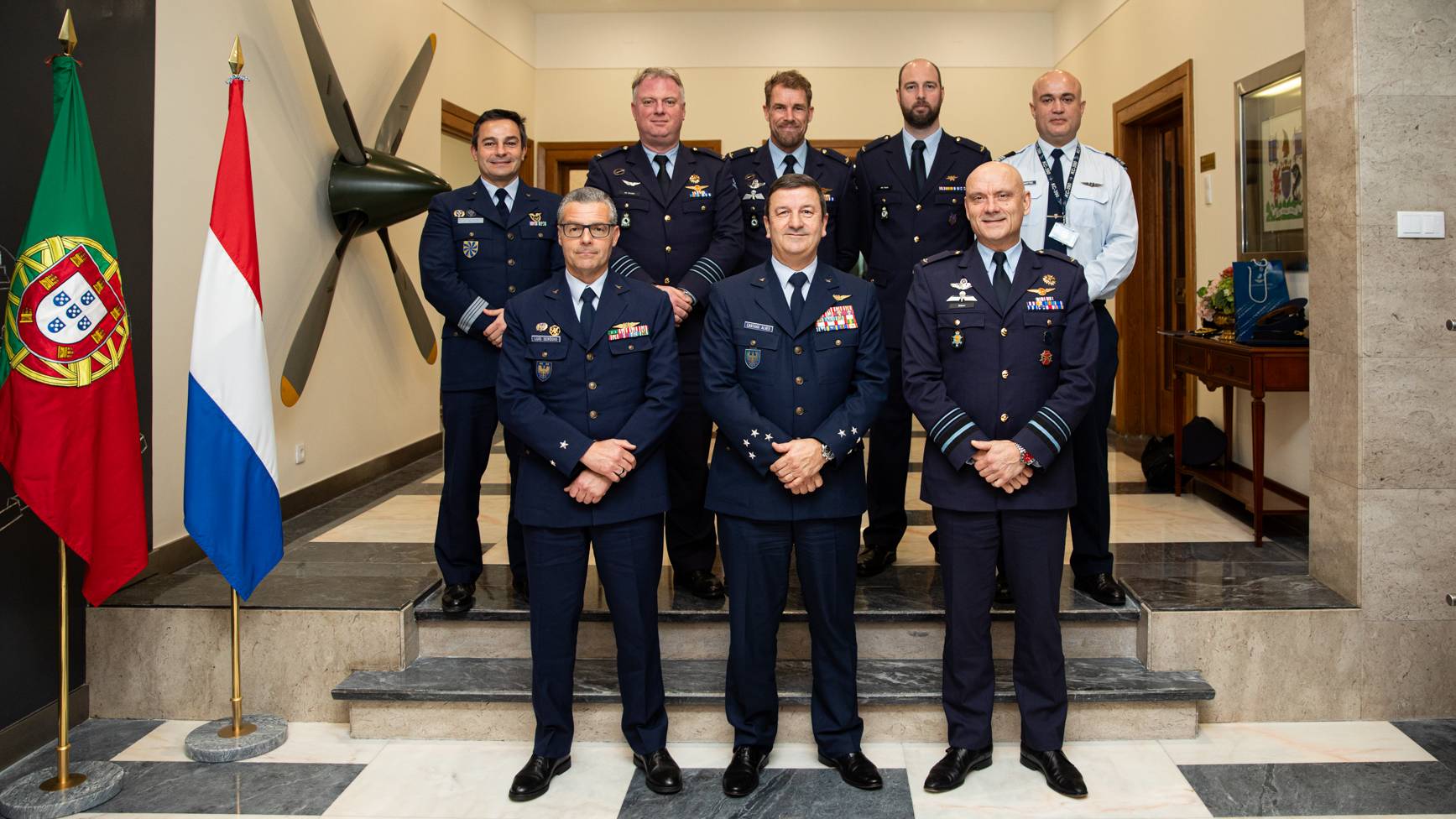 Visita da Força Aérea Neerlandesa Visita da Força Aérea Neerlandesa