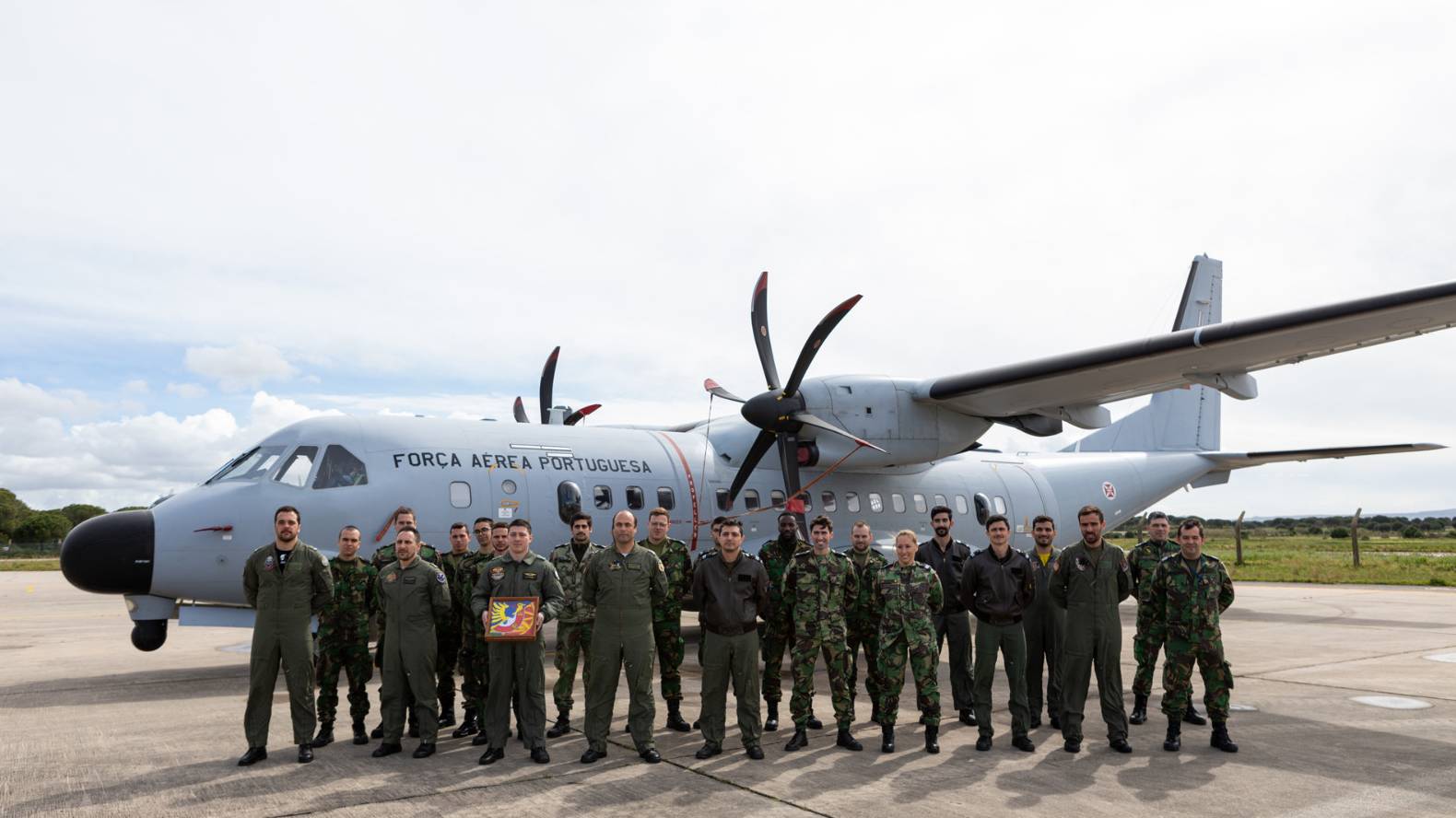 Força Aérea marca presença no mediterrâneo Força Aérea marca presença no mediterrâneo