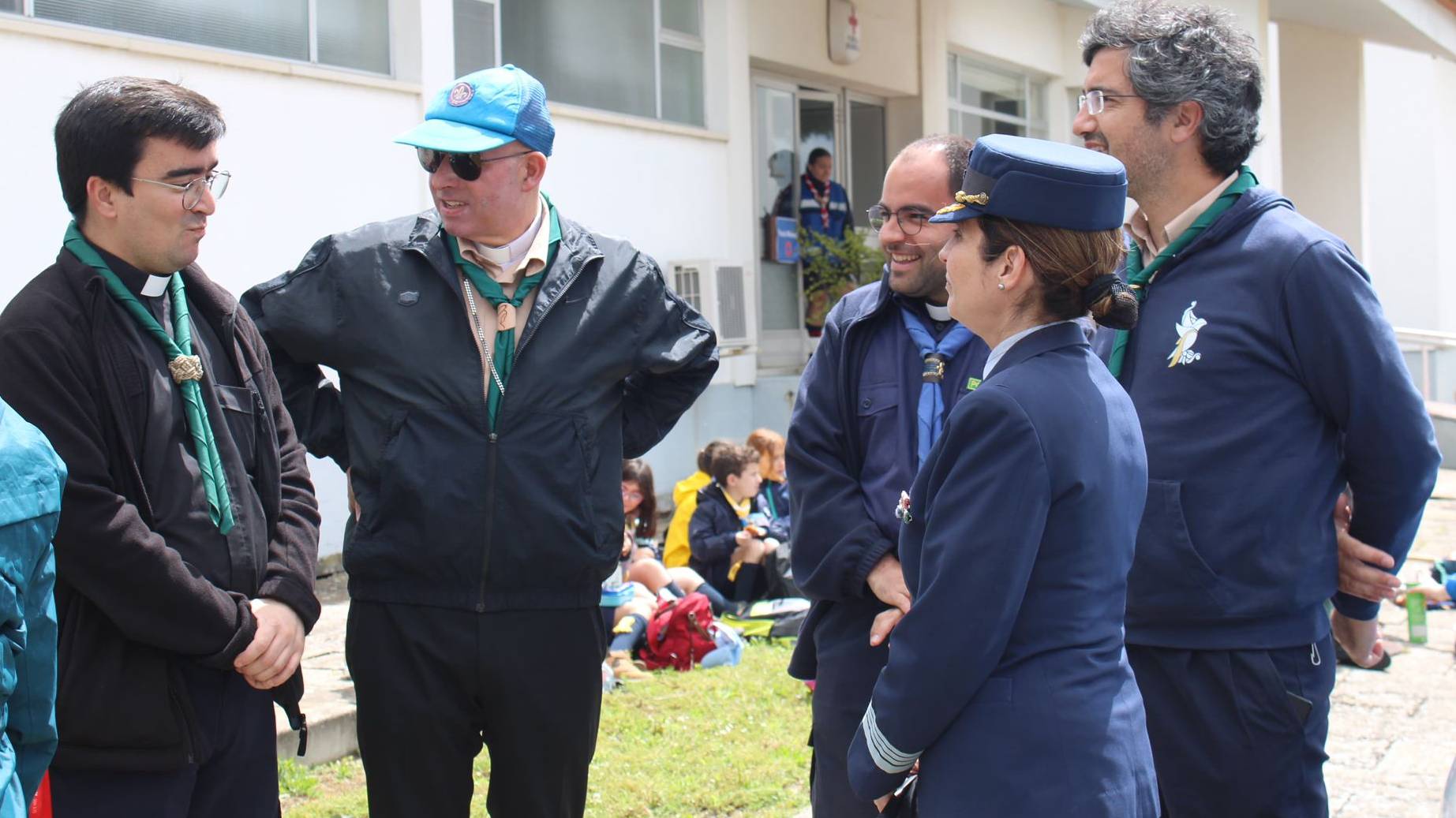 Depsito-Geral de Material da Fora Area acolhe celebraes regionais do Dia de S. Jorge do CNE