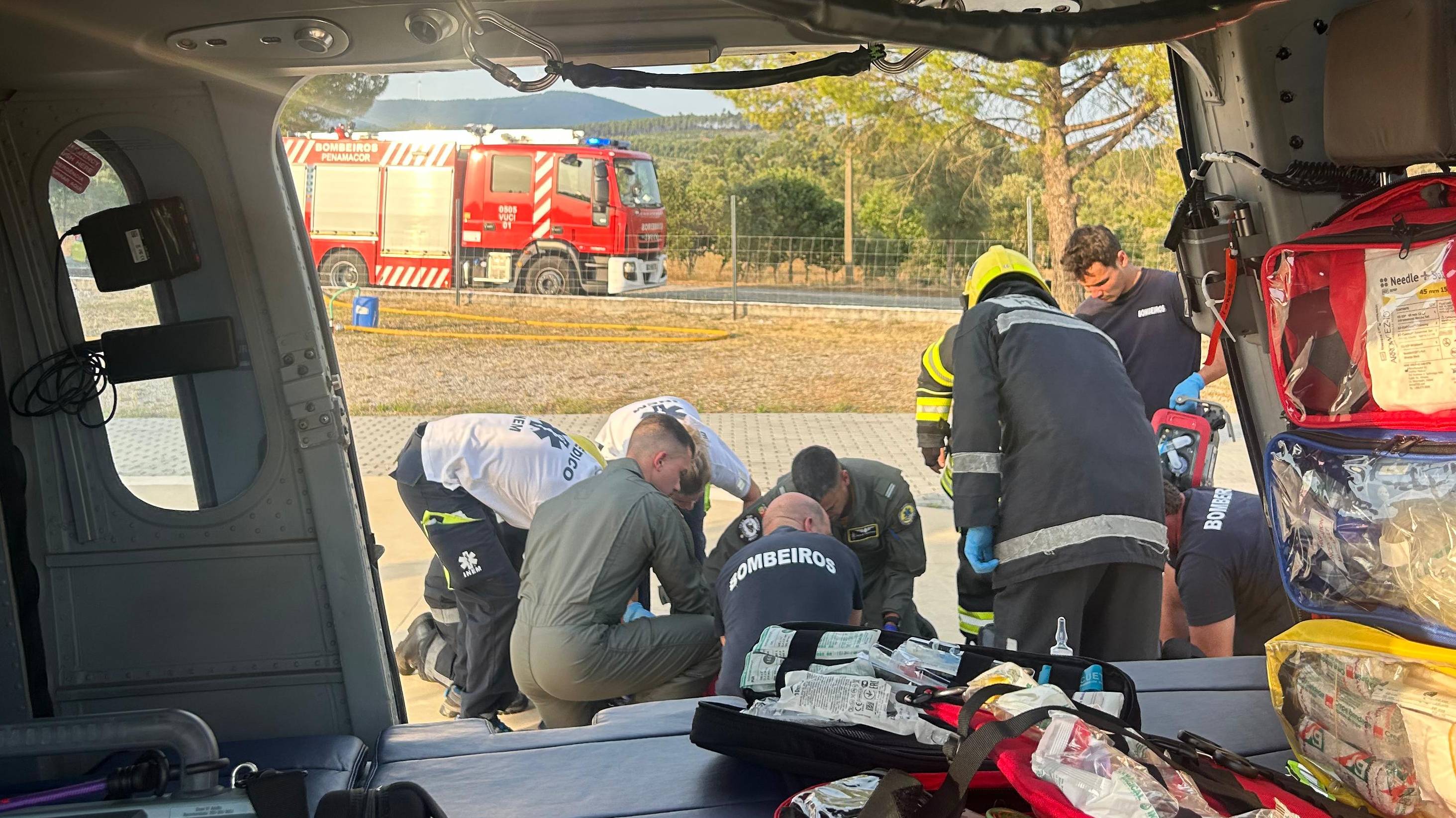 3 transportes mdicos em dia de aniversrio