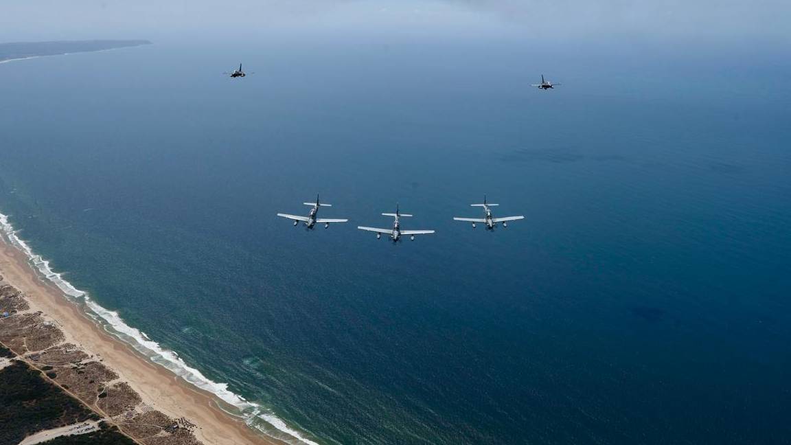 Avies A-29N Super Tucano chegaram a Portugal