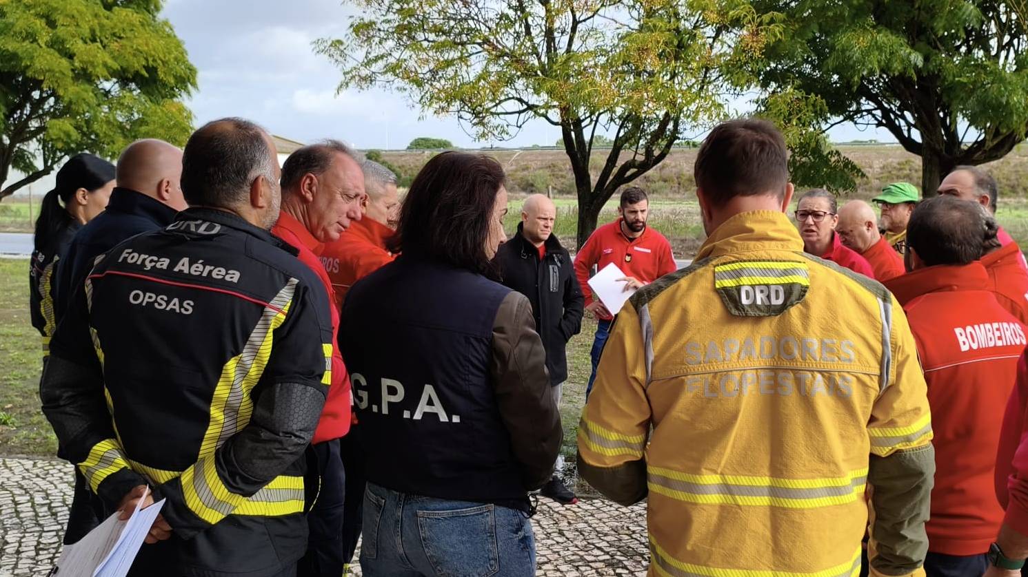 Fora Area integra equipa de avaliadores no exerccio SismEx’25