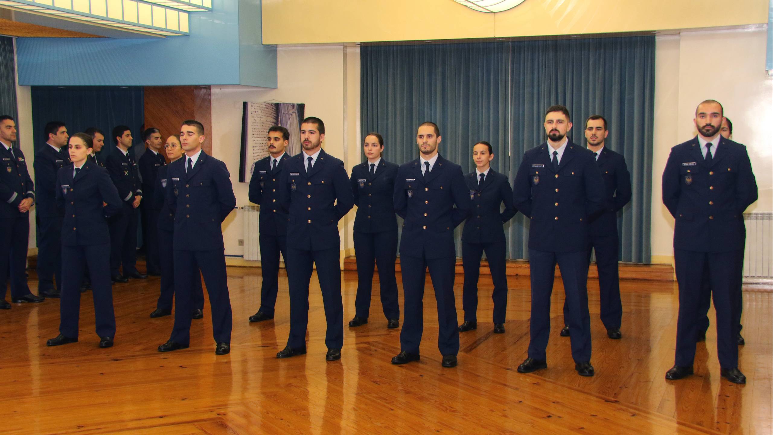 For�a A�rea assinala integra��o de novos Oficiais