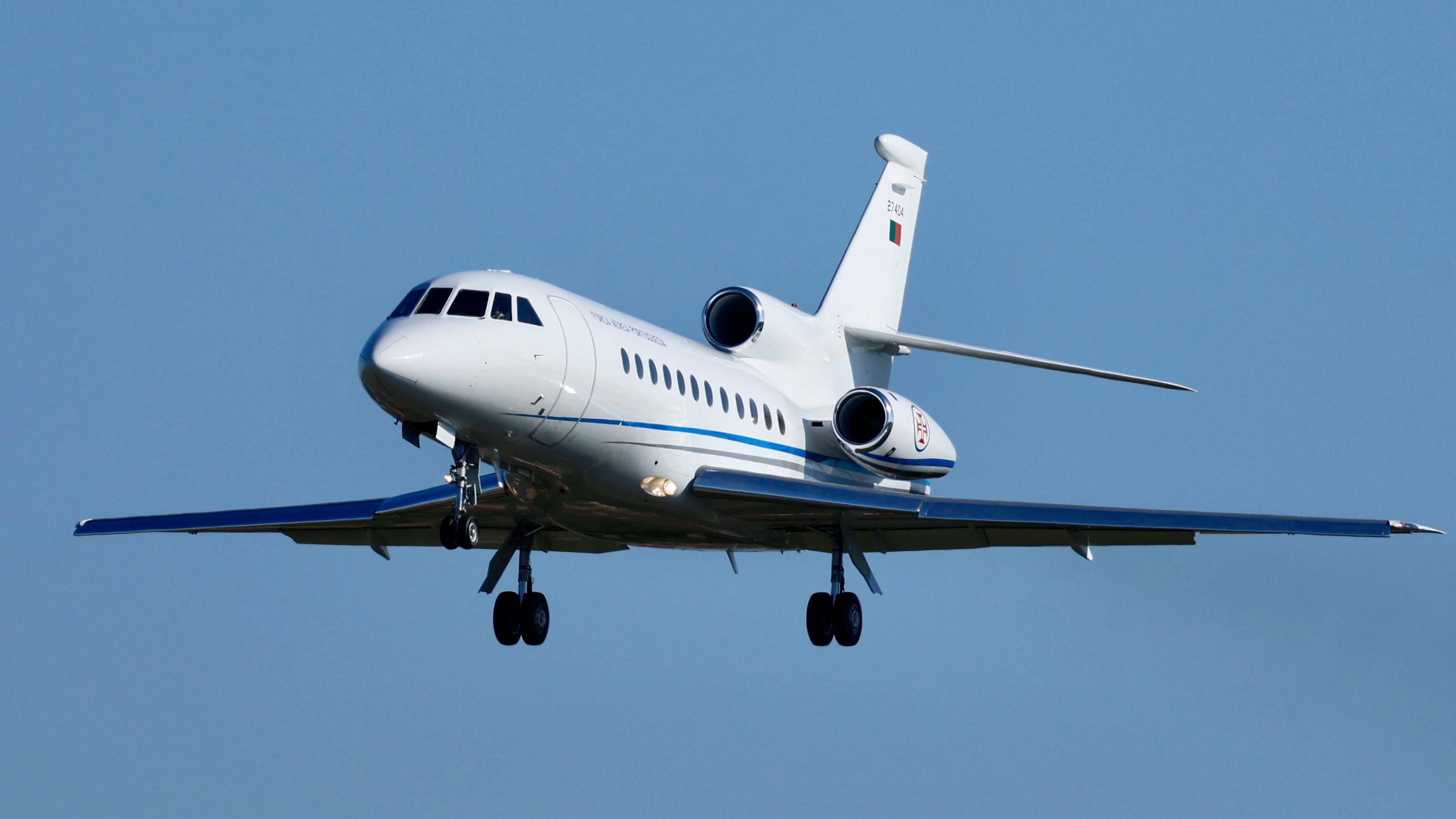 Primeiro transporte de rgos para transplante do Falcon 900