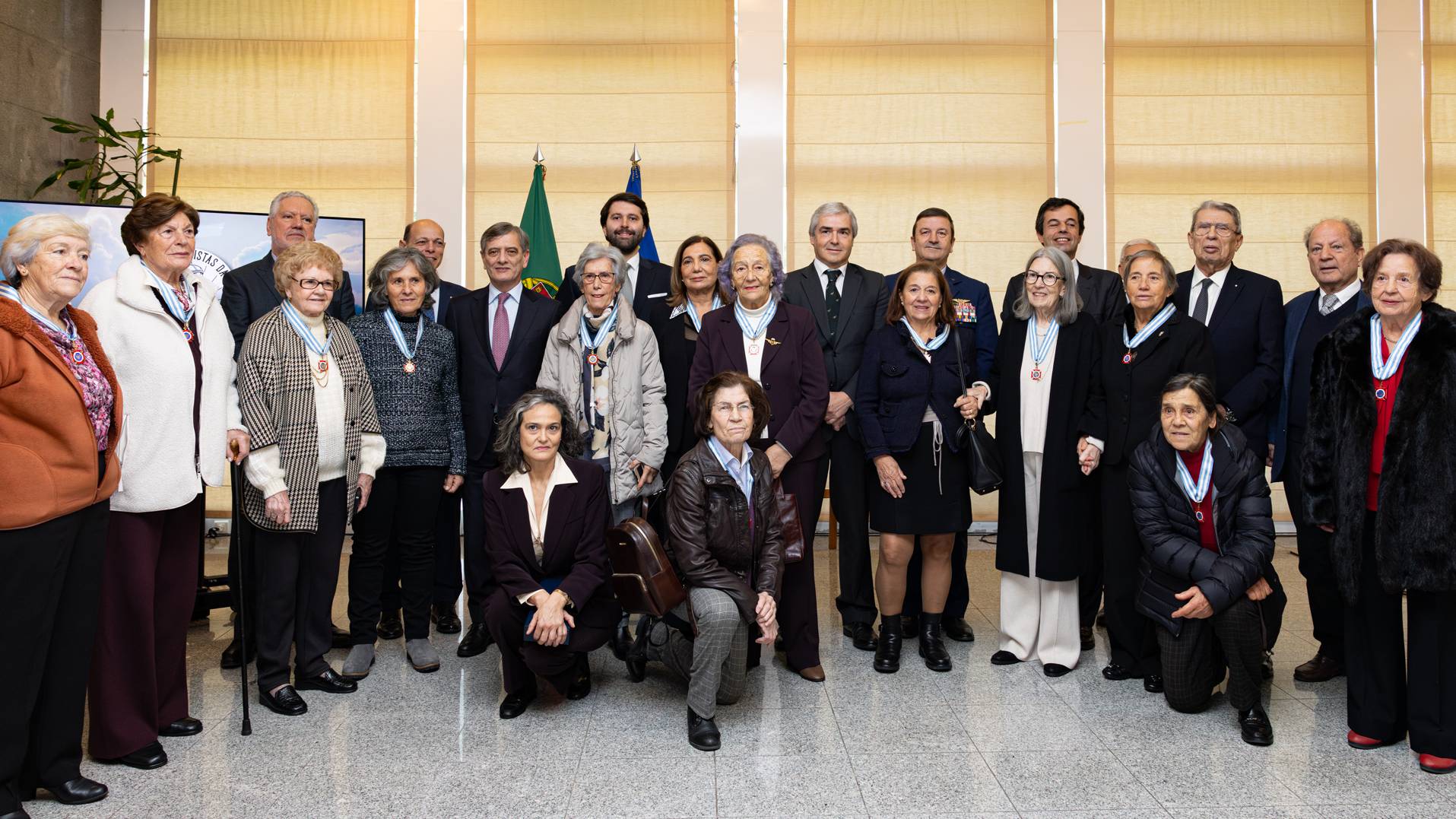 Enfermeiras Paraquedistas condecoradas pela Fora Area