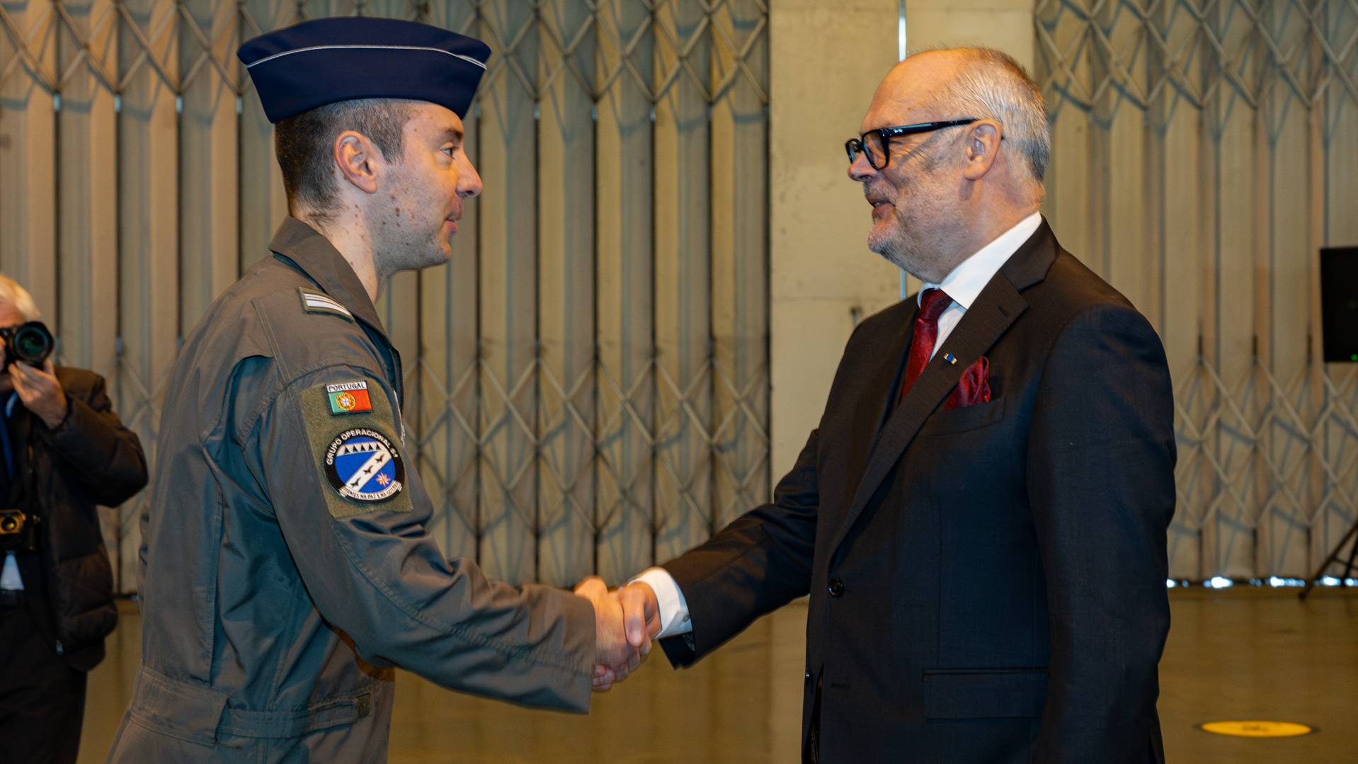 Presidente da Est�nia agradece miss�o da For�a A�rea