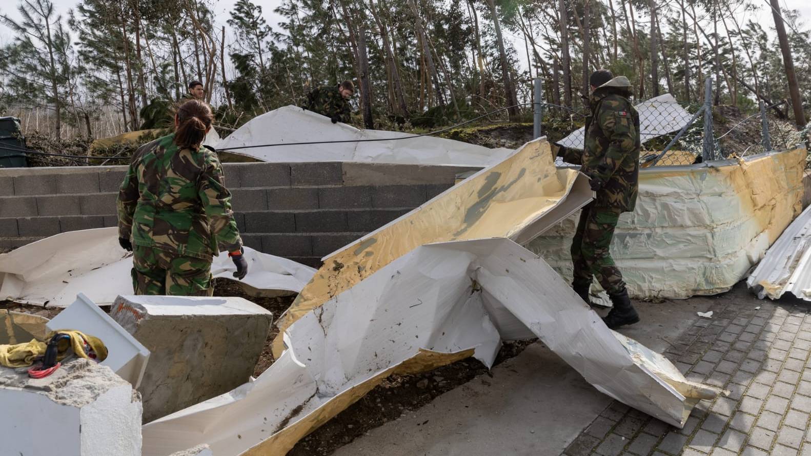 Depress�o Kristin: For�a A�rea refor�a dispositivo no apoio �s popula��es