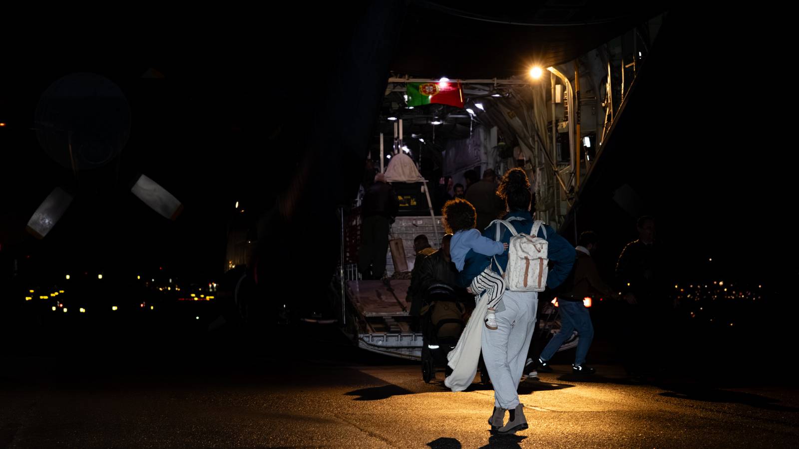 For�a A�rea em miss�o de repatriamento