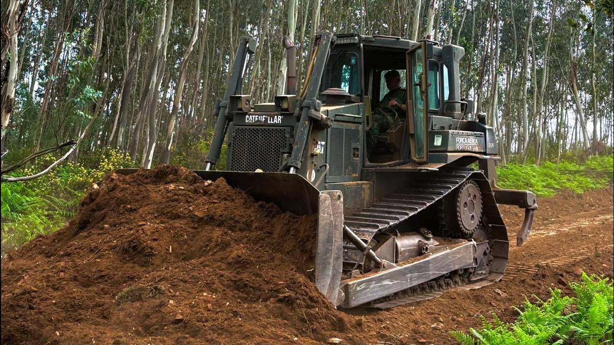 For�a A�rea refor�a a��es de preven��o de inc�ndios rurais em Proen�a-a-Nova