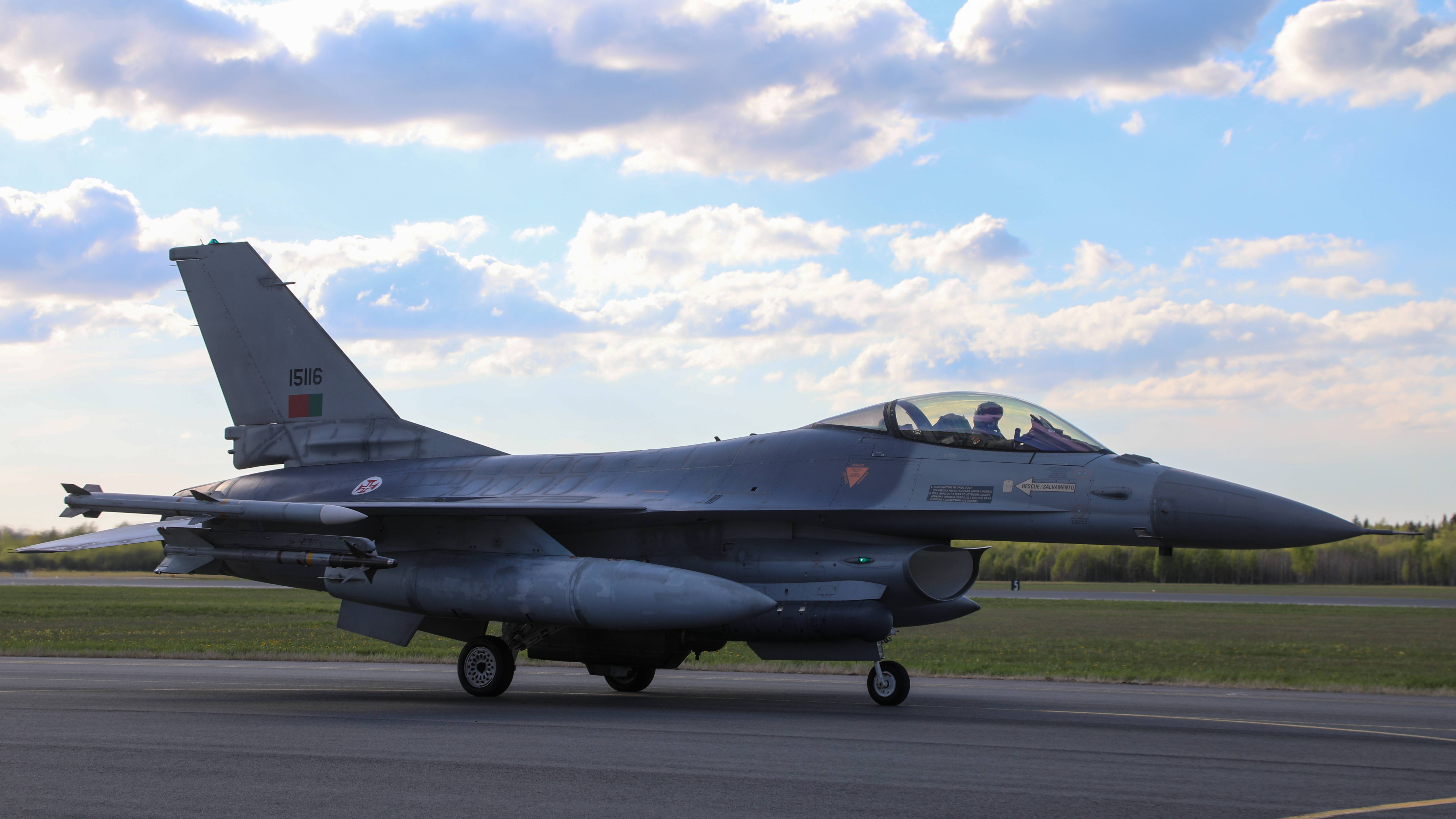 F-16M ativados mais de dez vezes