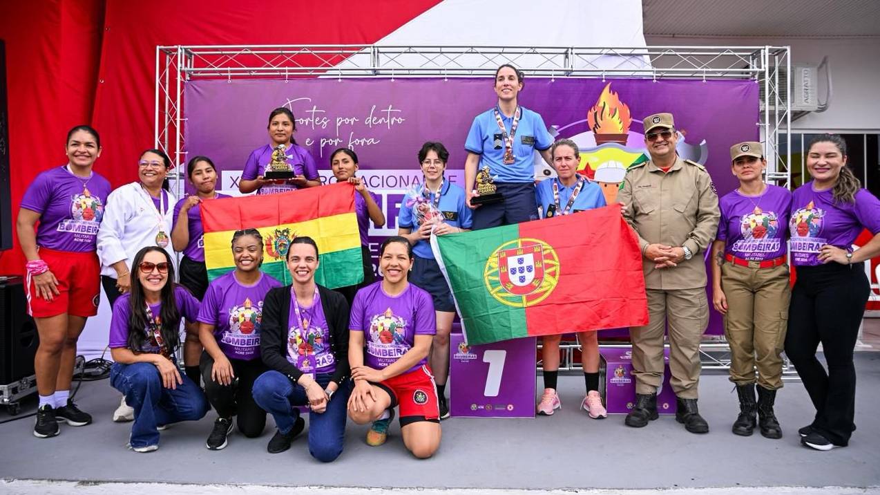 For�a A�rea em destaque em prova internacional