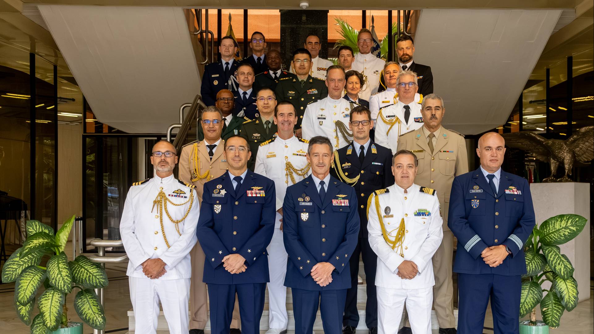 For�a A�rea recebe adidos militares estrangeiros para Briefing Anual