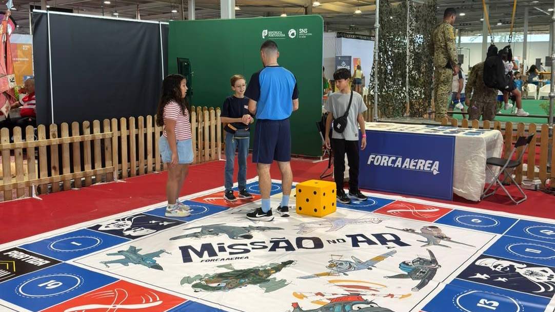For�a A�rea participa na exposi��o Beja Educa 2026